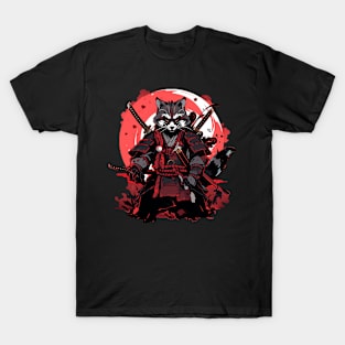 samurai raccoon T-Shirt